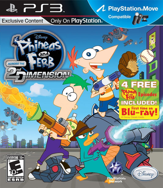 Phineas and Ferb: Across the 2nd Dimension - Playstation 3 (USED)