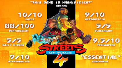 إصدار الذكرى السنوية للعبة Streets of Rage 4 - نينتندو سويتش 