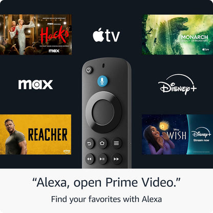 Amazon Fire TV Stick HD (newest model), Alexa Voice Remote, smart home controls, HD streaming