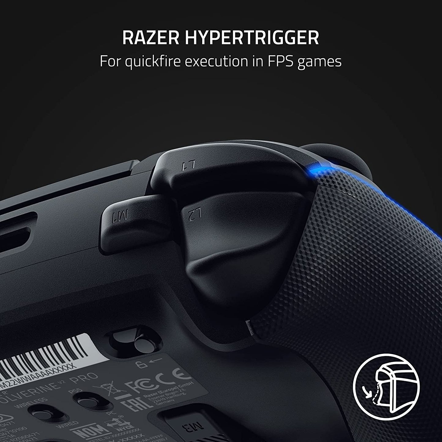 Razer Wolverine V2 Pro Wireless Gaming Controller for PS5 | PC