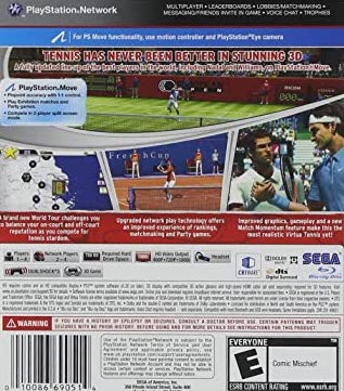 Virtua Tennis 4 - Playstation 3 (USED)