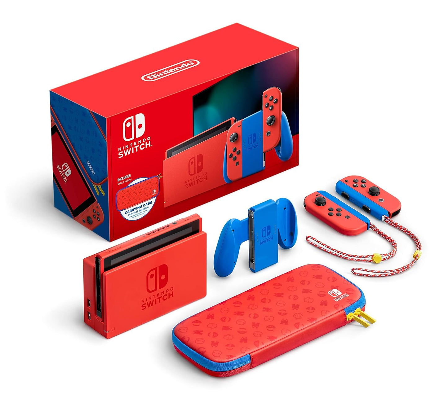 Nintendo Switch - Mario Red & Blue Limited Edition