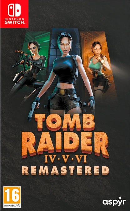 Tomb Raider IV-V-VI Remastered Starring Lara Croft - Nintendo Switch