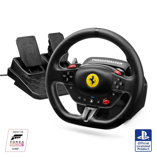 Thrustmaster T98 Ferrari 296 GTB Racing Wheel and Pedal Set - PS5 | PS4 | PC
