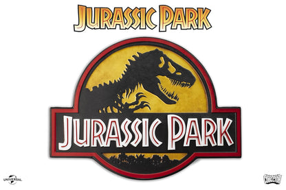 Doctor Collector Jurassic Park Logo Metal Sign