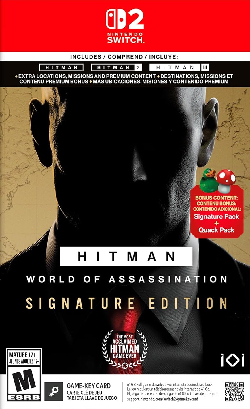 Hitman: World of Assassination Signature Edition - Nintendo Switch 2