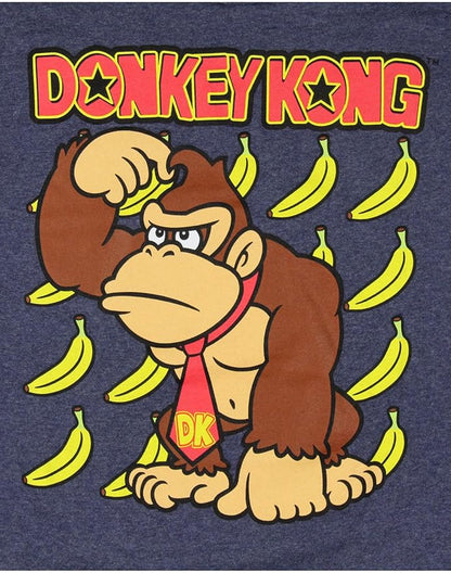 Nintendo Donkey Kong Men's Don't Know Don't Care DK Character T-Shirt - Small