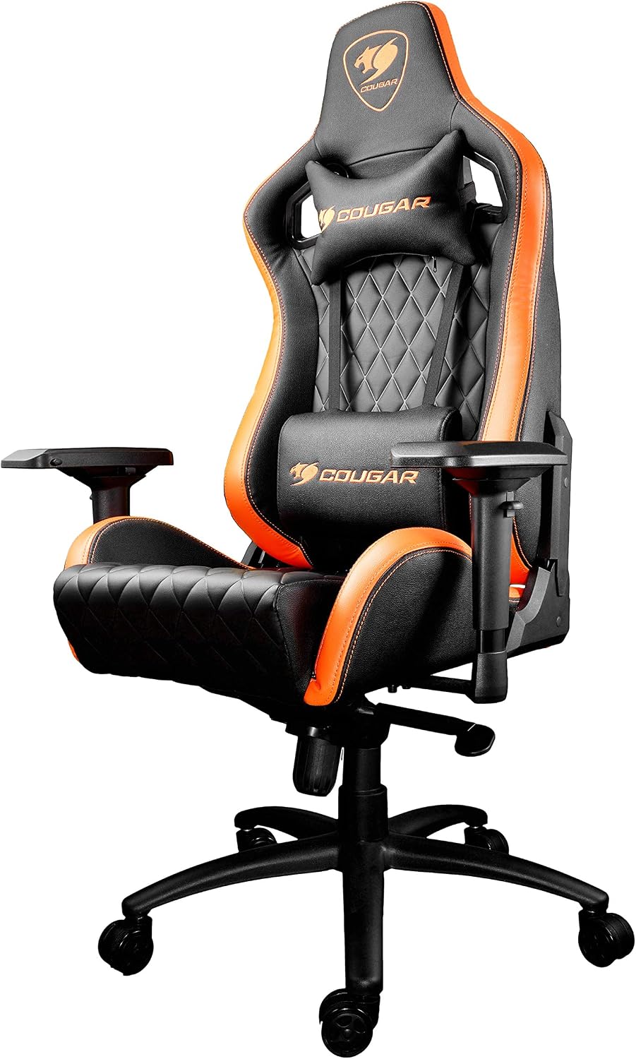 Cougar Armor S Gaming Chair with Reclining and Height Adjustment - Black