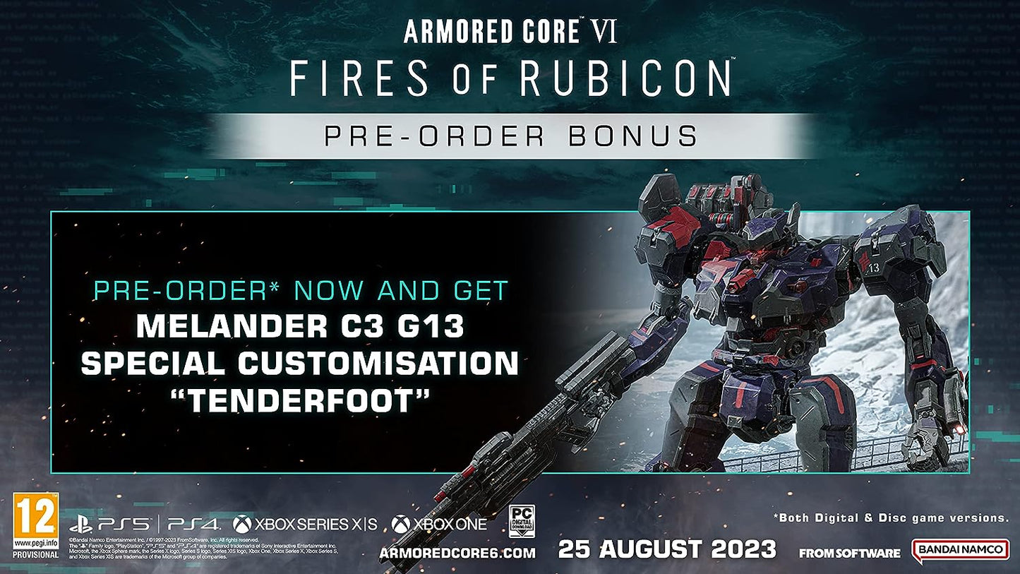 Armored Core VI Fires of Rubicon Launch Edition - PlayStation 4