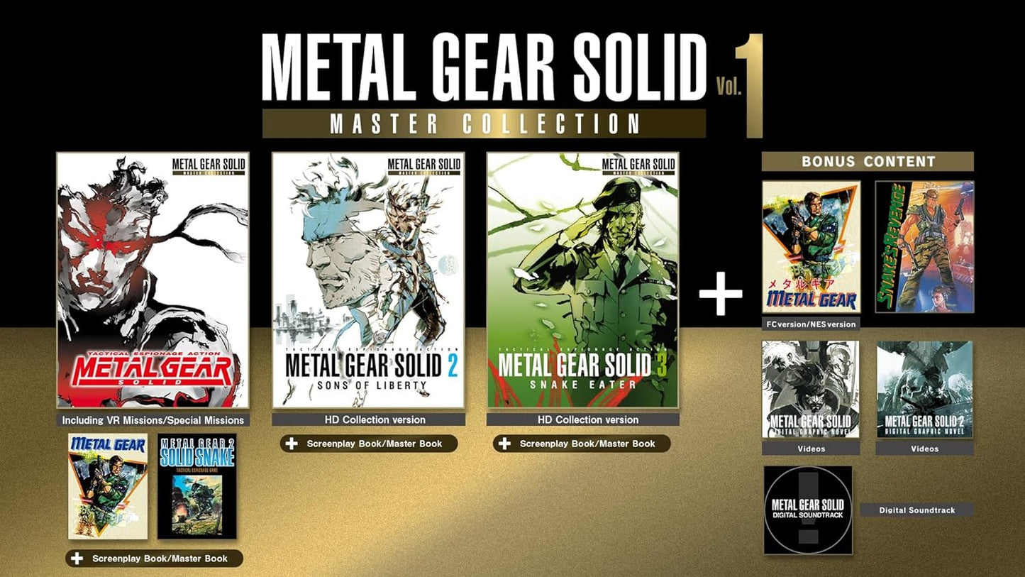 Metal Gear Solid Master Collection Vol. 1 - Nintendo Switch