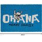 Grupo Erik Disney Stitch Doormat | 15.7 x 23.6 inches (40 x 60 cm) | Stitch Disney Gifts | Coconut Coir | Eco-Friendly 100% | Indoor Door Mat & Outdoor Door Mat | Lilo and Stitch Gifts