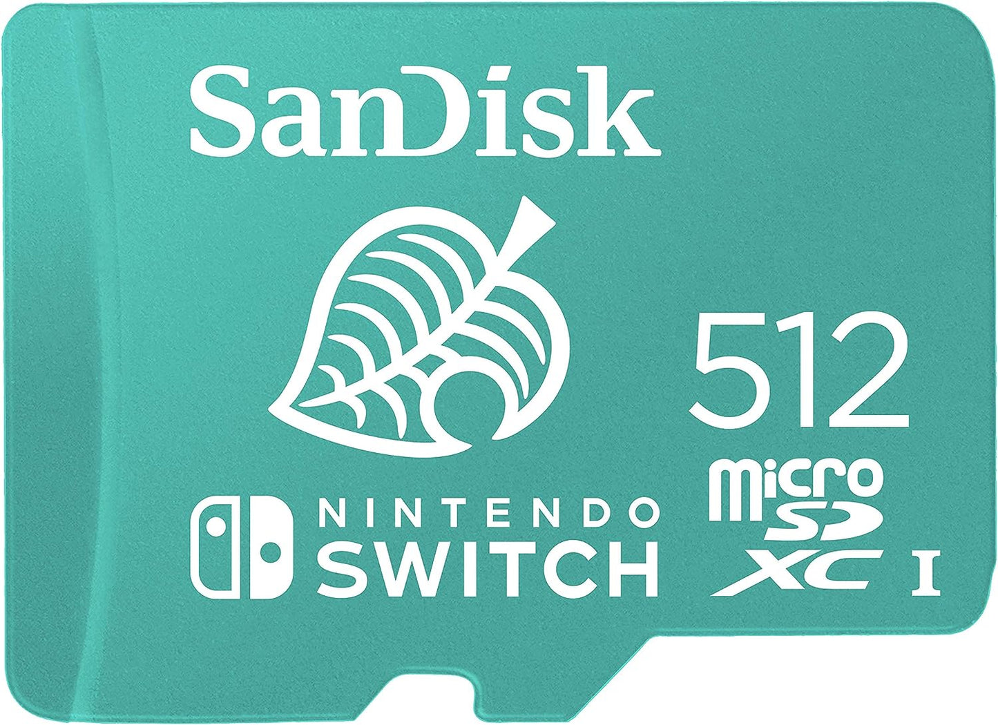 SanDisk 512GB microSDXC-Card, Licensed for Nintendo-Switch - SDSQXAO-512G-GNCZN
