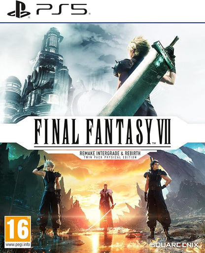 Final Fantasy VII REMAKE INTERGRADE & REBIRTH Twin Pack - PlayStation 5