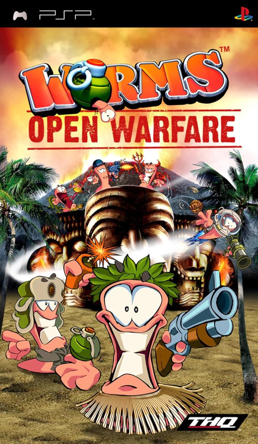 Worms Open Warfare - Sony PSP (USED)