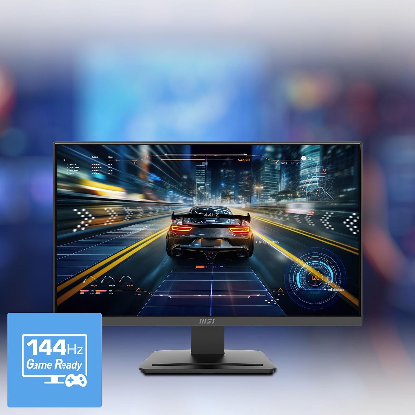MSI PRO MP243L E14 24-inch IPS 1920 x 1080 (FHD) Gaming Office Monitor, 144Hz, Free-Synch, HDR Ready