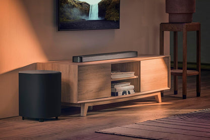 JBL Bar 500MK2-5.1 Channel soundbar System with Dolby Atmos, MultiBeam 3.0 & PureVoice 2.0, 750W with 10" Sub, Easy Sound Calibration