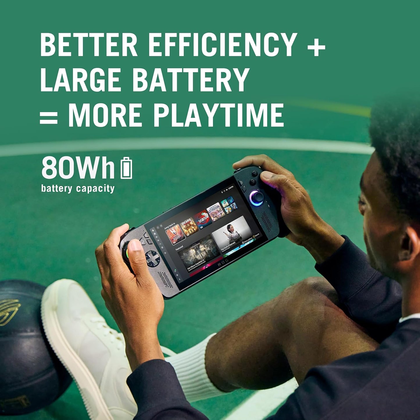 Asus ROG Xbox Ally X Gaming Handheld Black | AMD Ryzen AI Z2 Extreme, AMD Radeon Graphics, 24GB RAM, 1TB SSD, 7"FHD 120Hz Display