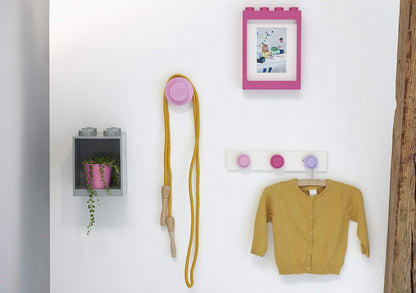 رف مكعبات ليغو، 4 قطع - أحمر 