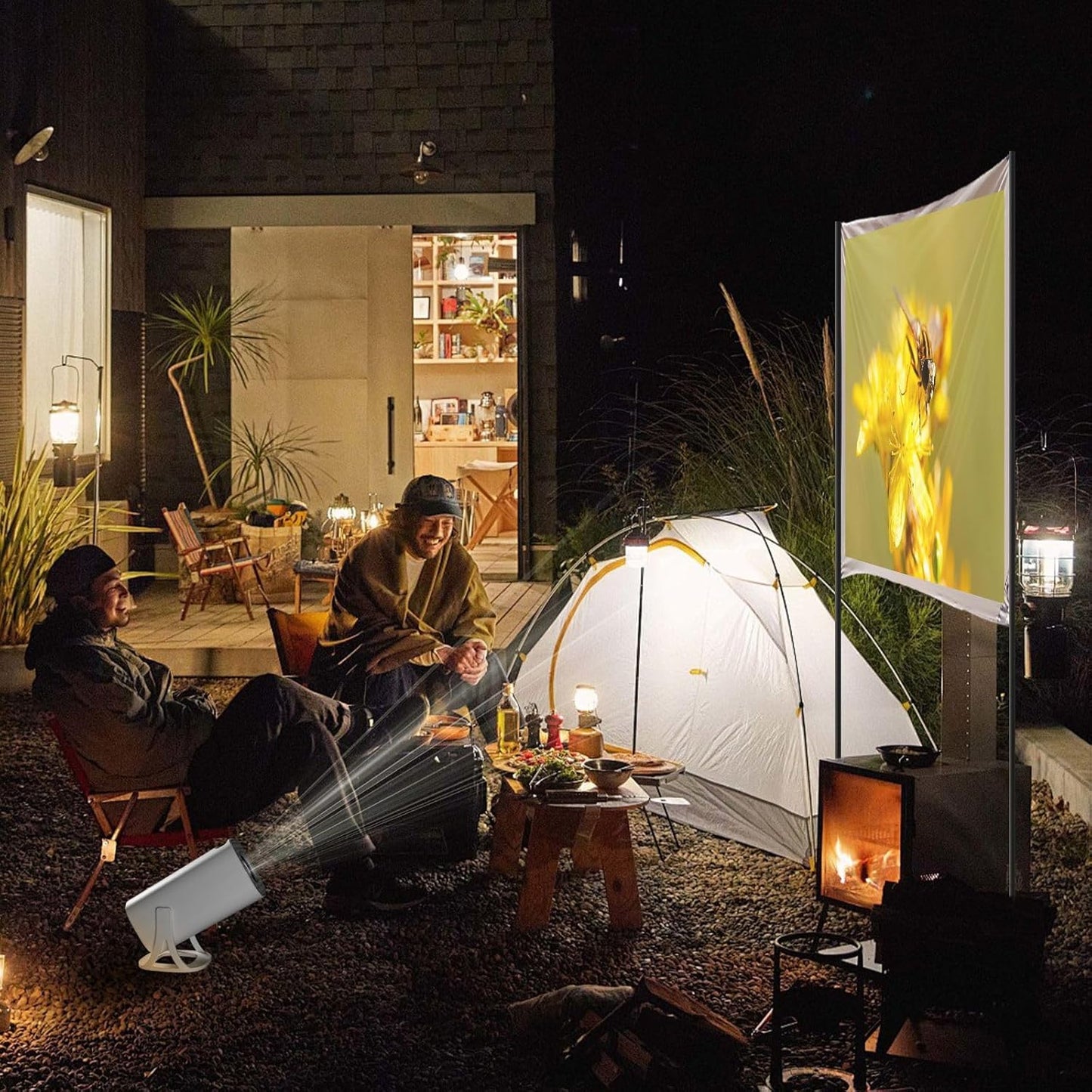 S40 Max Game Projector, Projector And Game With 2 Wireless Controllers Game Projector with Controllers, Projector, S40 Max Video Game Projector（35000+Games）