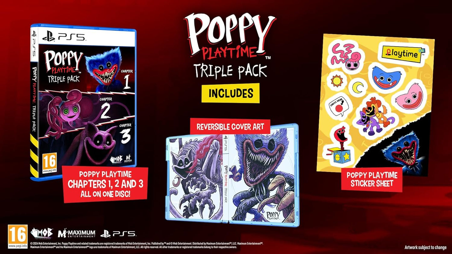 Poppy Playtime Triple Pack - PlayStation 5