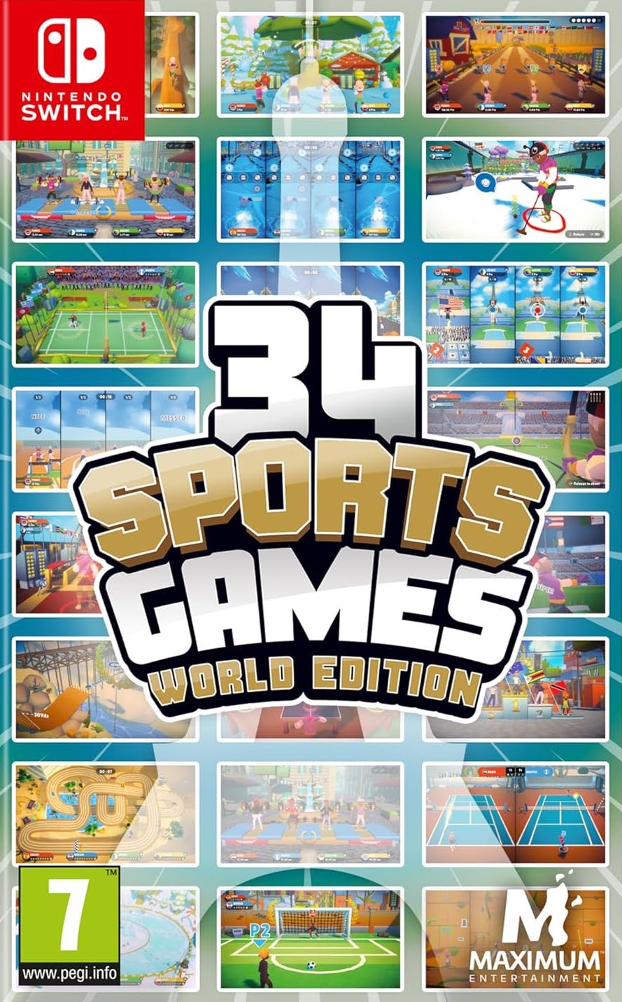 34 Sports Games - World Edition - Nintendo Switch