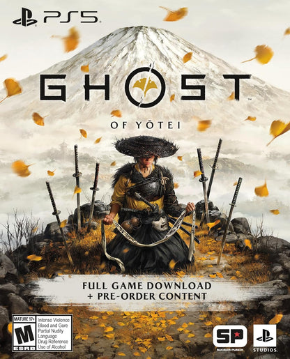 PlayStation 5 Console – Ghost of Yōtei Gold Limited Edition Bundle