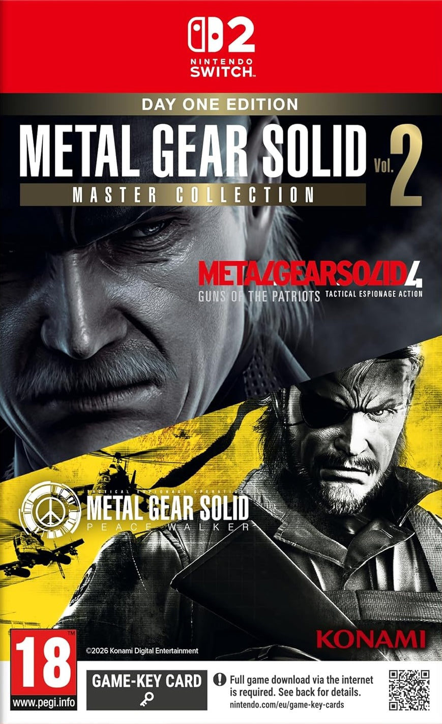 Metal Gear Solid: Master Collection Volume 2 – Day One Edition - Nintendo Switch 2