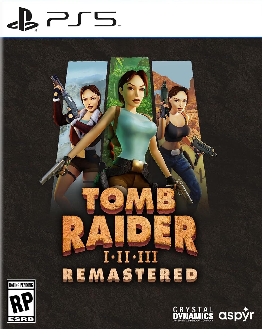 Tomb Raider I-III Remastered Starring Lara Croft - PlayStation 5