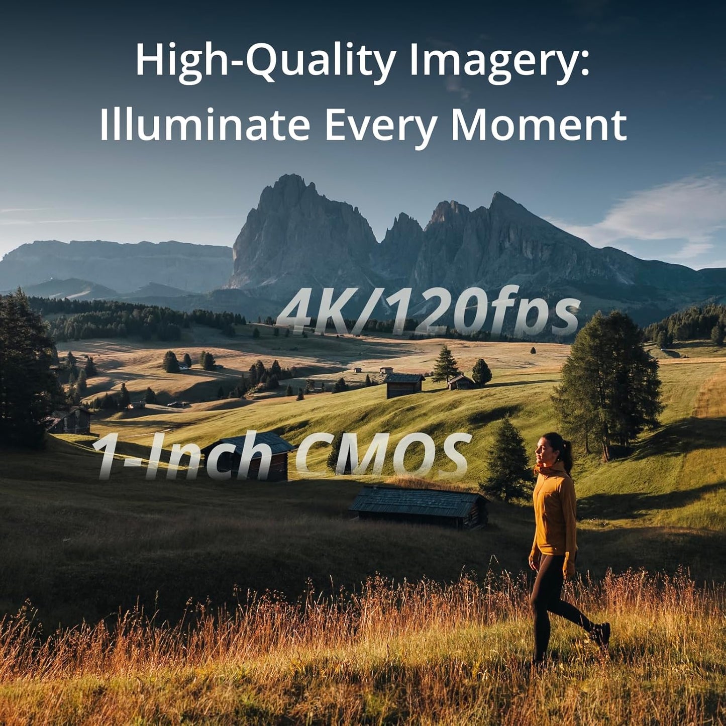 DJI Osmo Pocket 3, Vlogging Cameras with 1'' CMOS & 4K/120fps Vlog Camera - Standalone Version