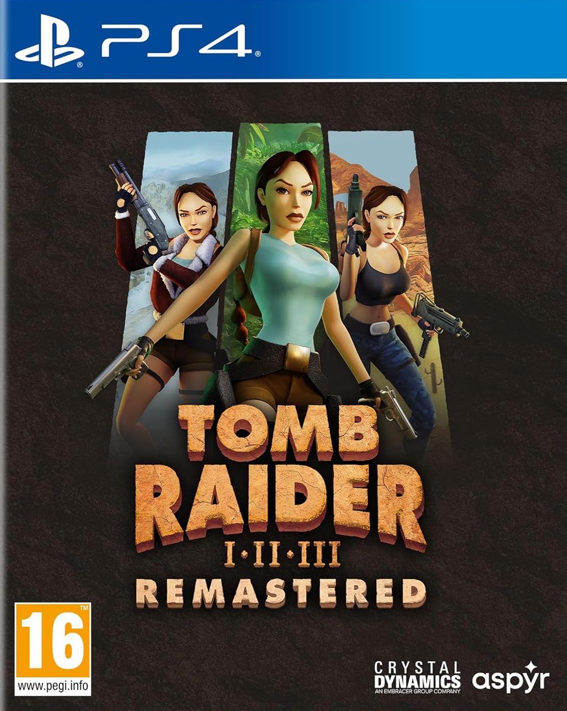 Tomb Raider I-III Remastered Starring Lara Croft - PlayStation 4