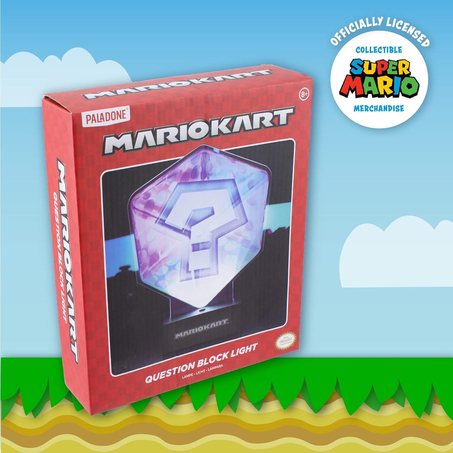 Paladone Light Mario Kart Item Block