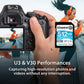 Kingston 128GB SDXC Canvas Go Plus 170MB/s Read UHS-I, C10, U3, V30 Memory Card (SDG3/128GB)