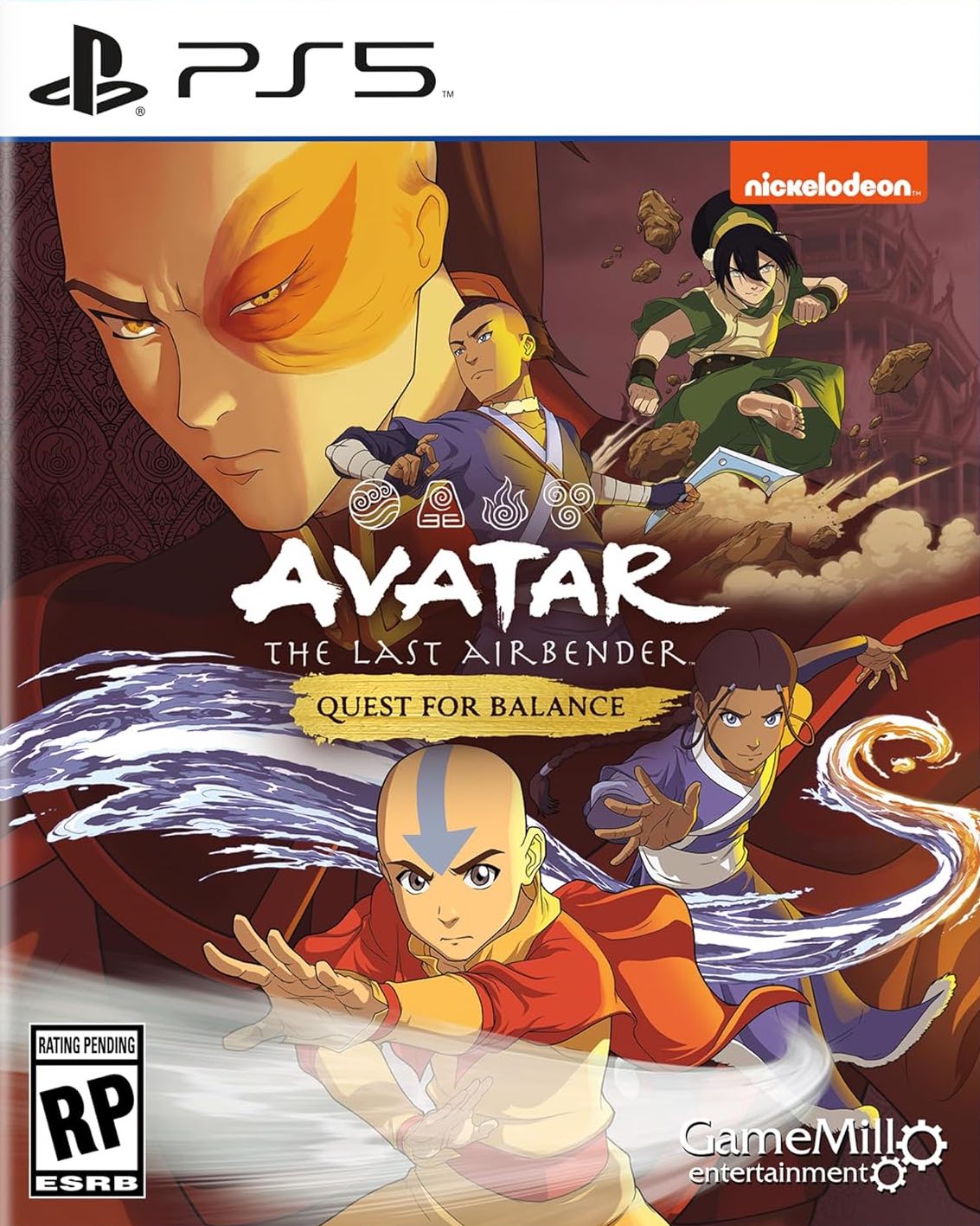 Avatar The Last Airbender: The Quest for Balance - PlayStation 5