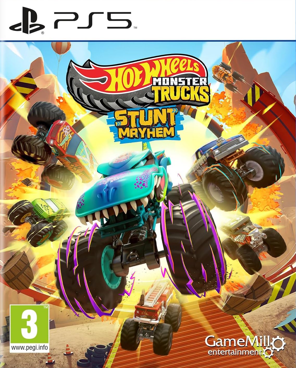 Hot Wheels Monster Trucks: Stunt Mayhem - Playstation 5