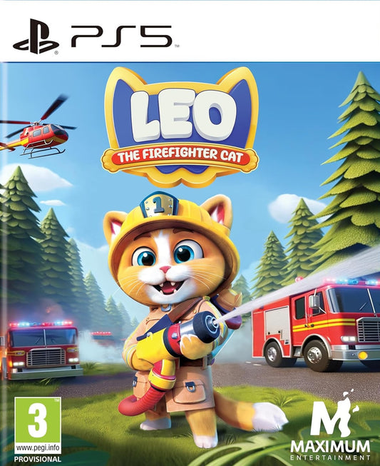 Leo the Firefighter Cat - PlayStation 5