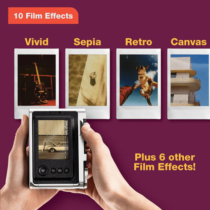 Fujifilm Instax Mini EVO Instant Camera - Black | Brown