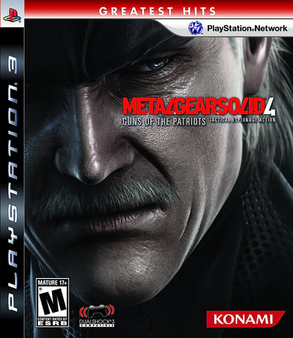 Metal Gear Solid 4: Guns of the Patriots - بلاي ستيشن 3 (مستعمل) 