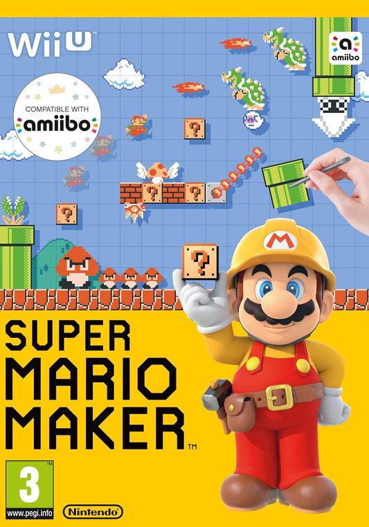 Super Mario Maker - Nintendo Wii U (PAL) - (USED)