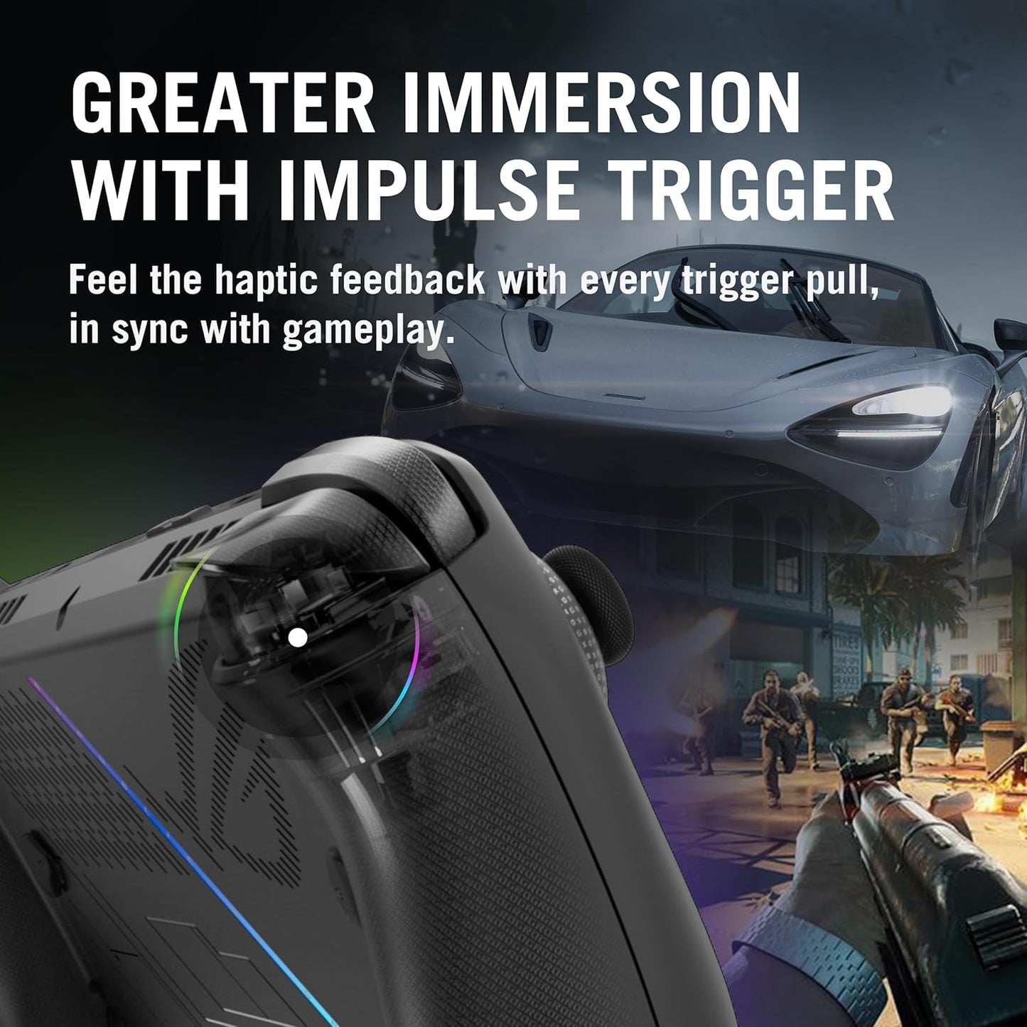 Asus ROG Xbox Ally X Gaming Handheld Black | AMD Ryzen AI Z2 Extreme, AMD Radeon Graphics, 24GB RAM, 1TB SSD, 7"FHD 120Hz Display