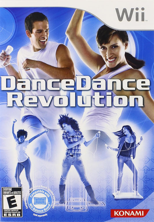 Dance Dance Revolution [Bundle] with Dance Pad Mat - Nintendo Wii (NTSC) - (USED)