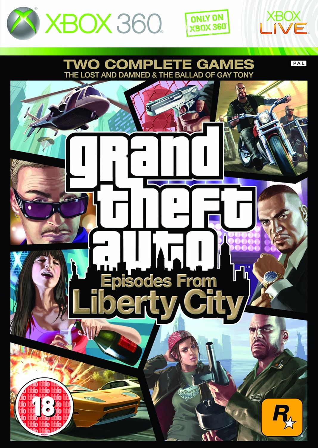 Grand Theft Auto: Episodes from Liberty City - Xbox 360 - PAL (USED)