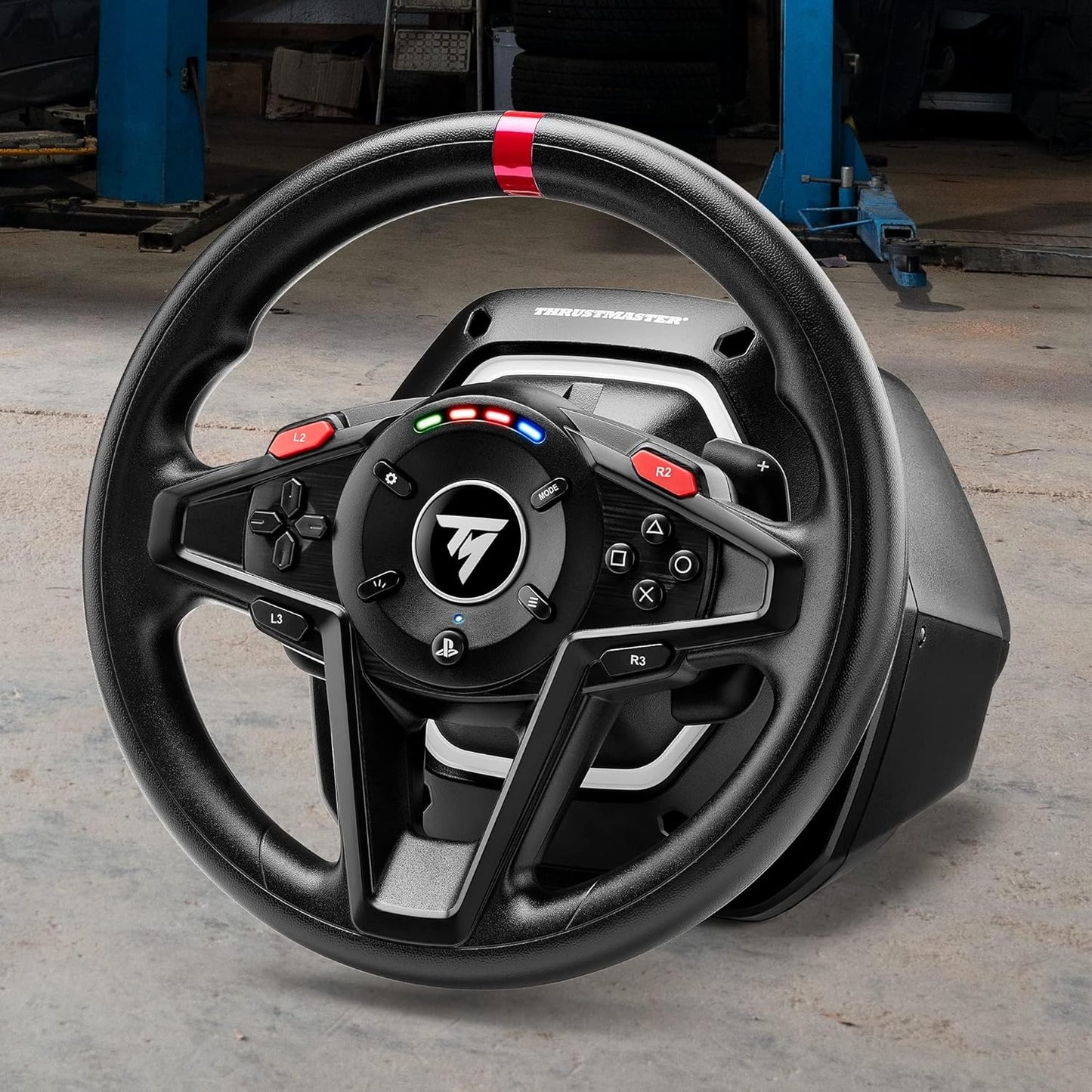 Thrustmaster T128 Racing Wheel & Pedal Set  – Force Feedback Gaming Steering Wheel for Driving Simulator PS5 | PS4 | PC