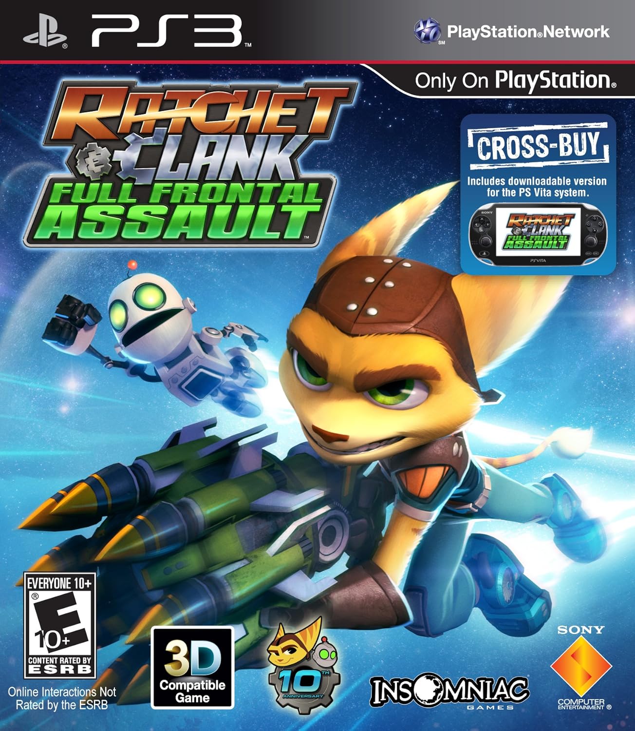 Ratchet & Clank: Full Frontal Assault - PlayStation 3 (USED)