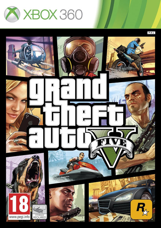 Grand Theft Auto V - Xbox 360 - PAL (USED)