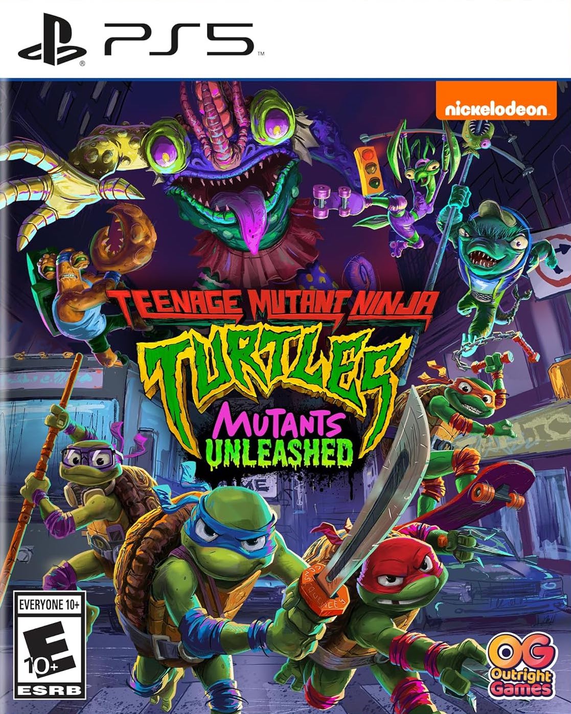 Teenage Mutant Ninja Turtles: Mutants Unleashed - Playstation 5