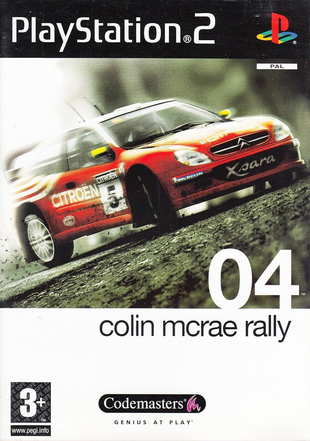 Colin Mcrae Rally 04 - PlayStation 2 (PAL) - (USED)
