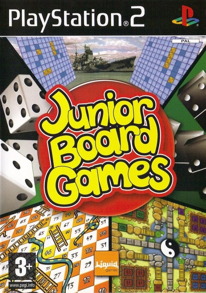 Junior Board Games - PlayStation 2 (PAL) - (USED)