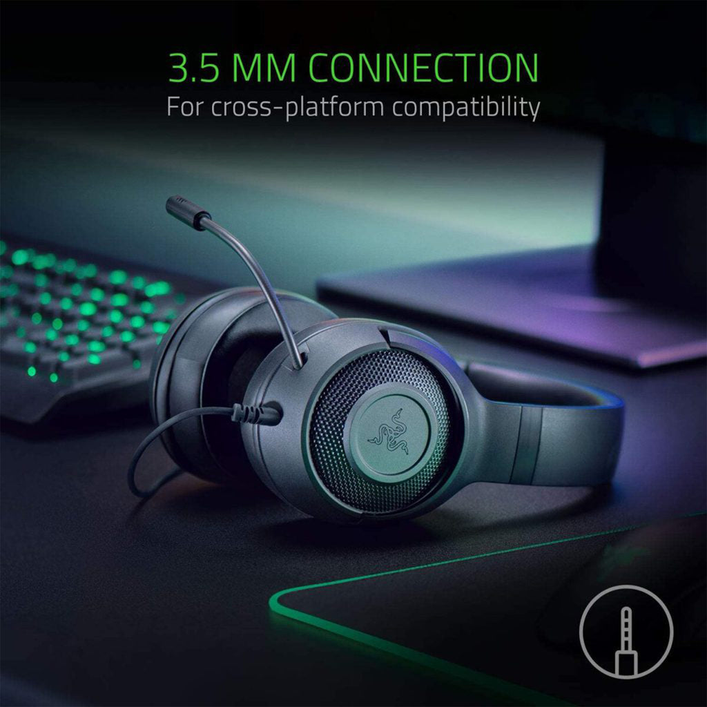Razer Kraken X Multi-Platform Wired Gaming Headset - PS4 | PS5 | Xbox | Nintendo Switch