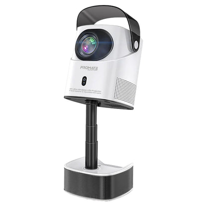 4K Ultra HD Wireless LCD Projector With Built-in Speaker And Monopod Stand – High-Resolution Display, Seamless Connectivity, Portable Design, And Immersive Audio