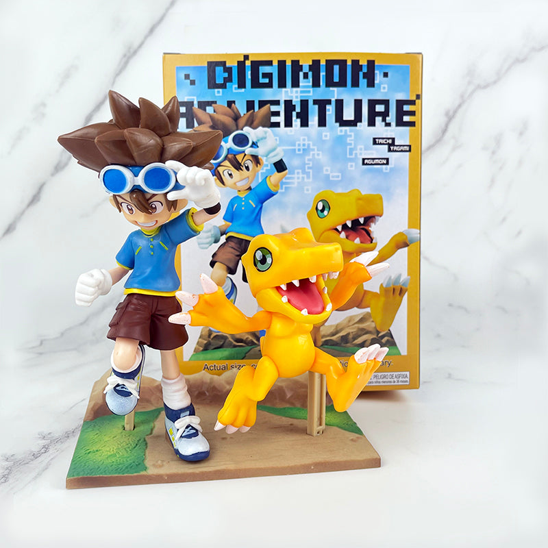 Digimon Adventure - Dxf - Adventure Archives - Taichi & Agumon Statue